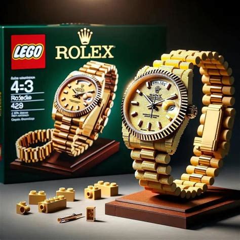 rolex lego set|lego rolex submariner watch.